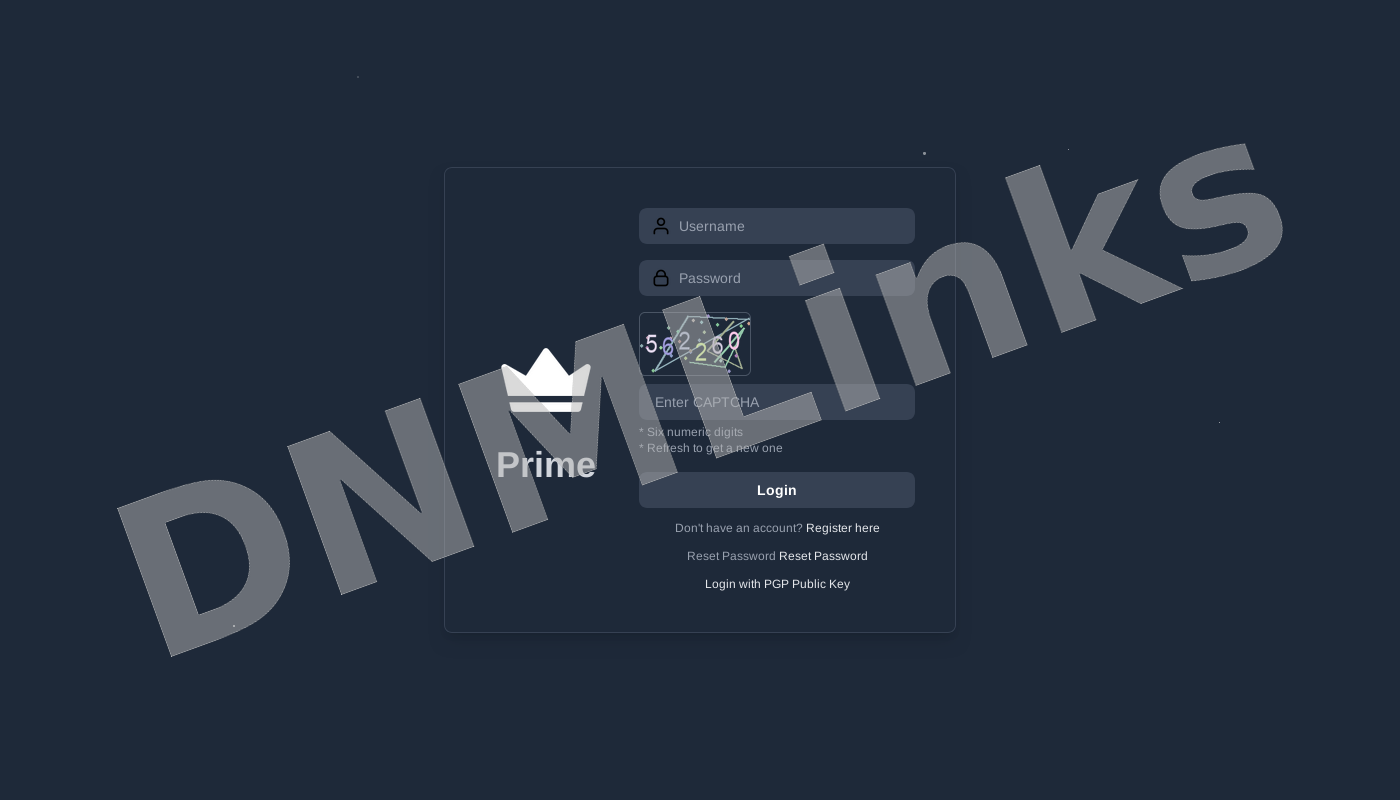 Prime Market Interface