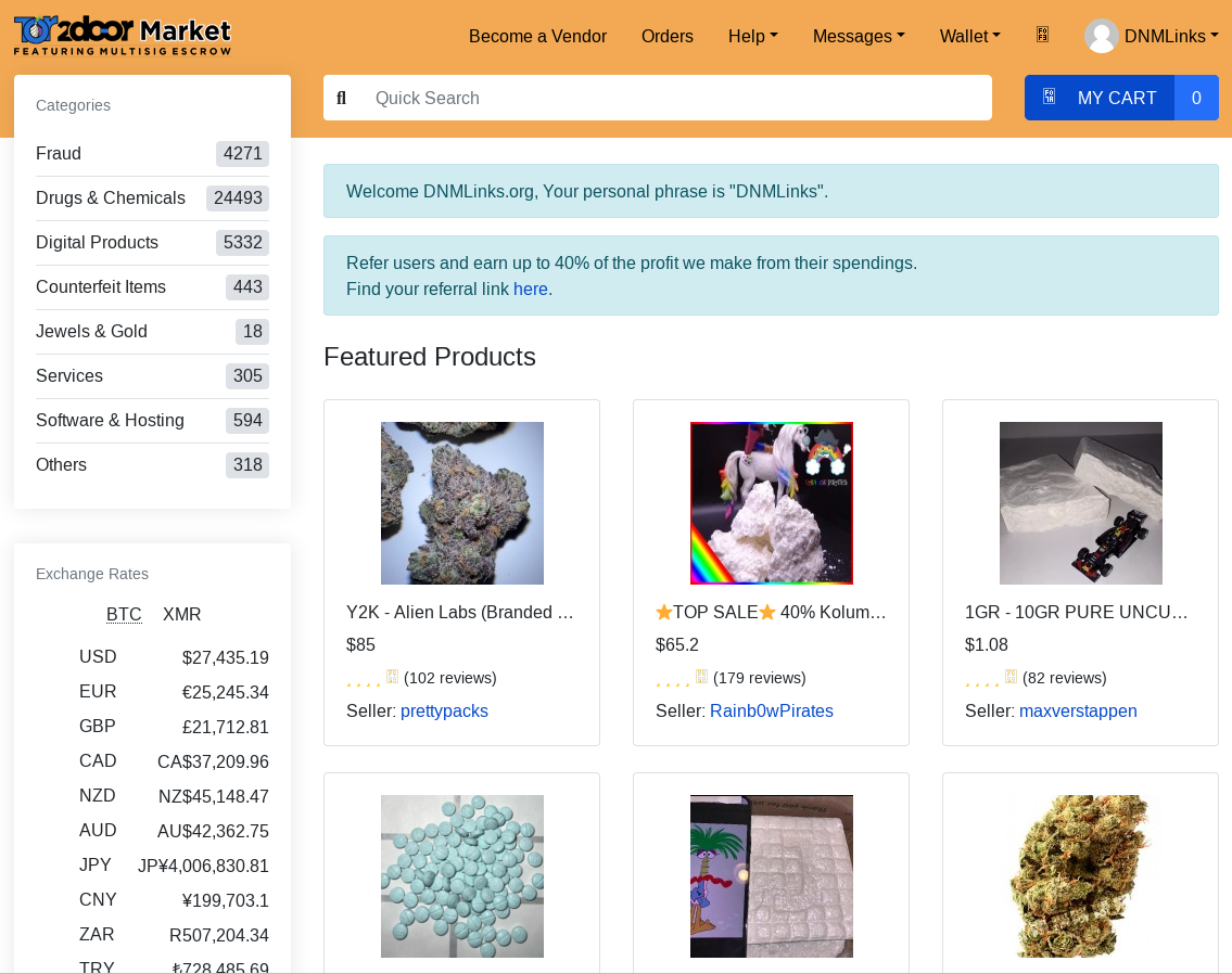 Tor2Door Market Screenshot